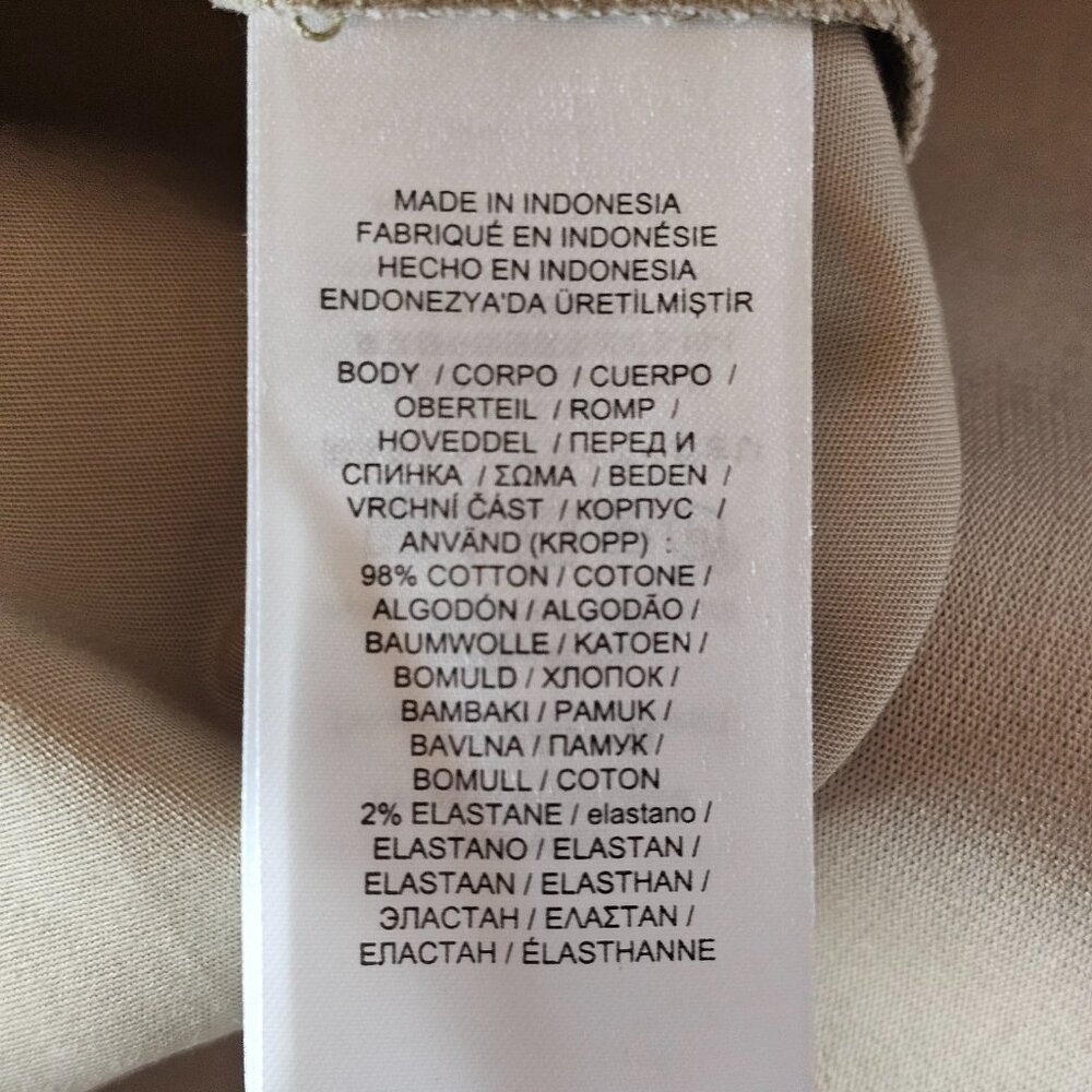 NWT Lauren Ralph Lauren Dress Pants Womens 14 Tan Wide Leg Slacks Office Work - Picture 7 of 14
